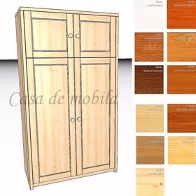 Mehrzweckschrank 89x161x46cm CONTRA Kiefer massiv Schrank mit Topplatte CONTRA 89x161x46 cm Kiefer Massivholz Casa de mobila Goslar