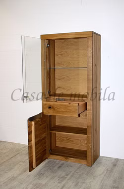 Highboard 71x170x40cm SKYLINE links Massivholz geölt von Casademobila Goslar Highboard 71x170x40cm SKYLINE links Massivholz geölt von Casademobila Goslar