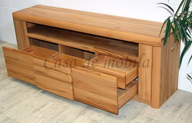 TV-Kommode Breit 173x62x40cm SKYLINE Kernbuche massiv natur geölt von Casa de mobila Goslar TV-Kommode Breit 173x62x40cm SKYLINE Kernbuche massiv natur geölt von Casa de mobila Goslar