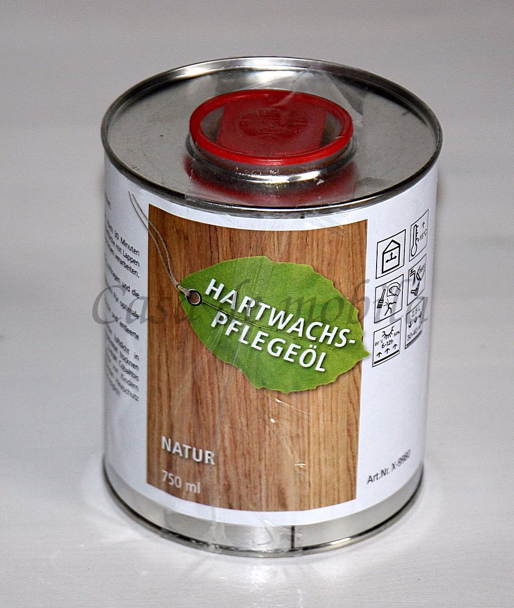 Hartwachs-Pflegeöl 750ml für natur geöltes Holz Hartwachs-Pflegeöl 750ml für natur geöltes Holz