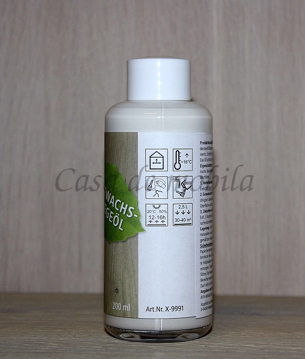 Hartwachs-Pflegeöl 200ml für Bianco geöltes Holz Hartwachs-Pflegeöl 200ml für Bianco geöltes Holz