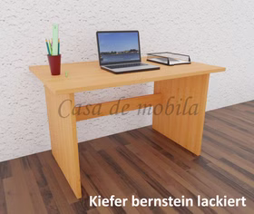 Schreibtisch 125x74x78cm CONTRA Kiefer massiv von Casademobila Goslar Schreibtisch 125x74x78cm CONTRA Kiefer massiv von Casademobila Goslar