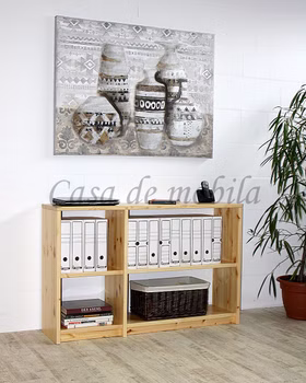 Massivholz Regal Raumteiler CONTRA 134x84x33cm Kiefer massiv natur lackiert Casa de mobila Goslar Massivholz Regal Raumteiler CONTRA 134x84x33cm Kiefer massiv natur lackiert Casa de mobila Goslar