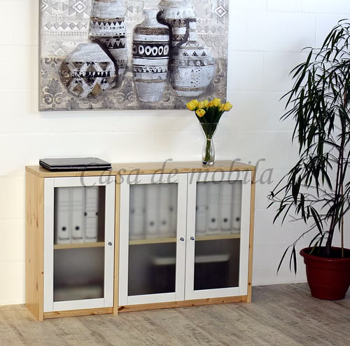 Kommode 134x84x33cm CONTRA Kiefer massiv