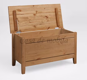 Massivholz Truhe klein 86x47x38cm Kiefer massiv gelaugt geölt Casa de mobila Goslar Massivholz Truhe klein 86x47x38cm Kiefer massiv gelaugt geölt Casa de mobila Goslar