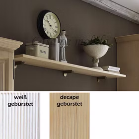 Wandboard 2,5x28 cm PINEA Pinie massiv gebürstet Wandboard PINEA 141/170x2,5x28 cm Pinie massiv weiß, Sand Decape gebürstet Casa de mobila Goslar