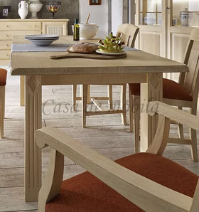 Ausziehtisch 160x77x90cm landhaus sandfarbe PINEA Pinie massiv casademobila Goslar Ausziehtisch 160x77x90cm landhaus sandfarbe PINEA Pinie massiv casademobila Goslar