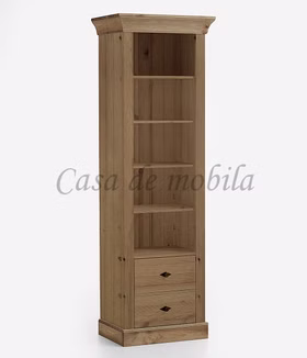Massivholz Standregal Bücherregal regal BERGEN Kiefer massiv gelaugt geölt Landhausstil casademobila