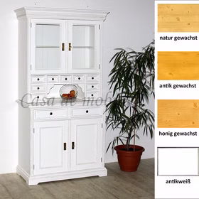 Küchenbuffet Landhaus 105x195x50cm Fichte massiv antik, natur oder honig gewachst oder lackiert Küchenbuffet Landhaus 105x195x50cm Fichte massiv antik, natur oder honig gewachst oder lackiert