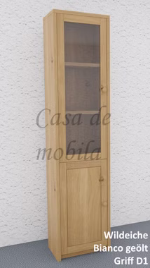 Buerovitrine-Wildeiche-massiv-Bianco-geoelt-Contra-5-Projekt563-GT-HT-61-D1.jpg Hochschrank schmal mit glastür 47x199x33cm CONTRA Wildeiche massiv weiß bianco geölt von Casademobila Goslar