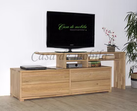 Massivholz Fernsehschrank mit regalaufsatz CONTRA 220x72x46/33cm eiche massiv weiss Bianco geölt Casa de mobila Goslar Massivholz Fernsehschrank mit regalaufsatz CONTRA 220x72x46/33cm eiche massiv weiss Bianco geölt Casa de mobila Goslar