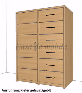 Massivholz Hochkommode CONTRA Kiefer massiv gelaugt geölt casademobila Goslar Massivholz Hochkommode CONTRA Kiefer massiv gelaugt geölt casademobila Goslar