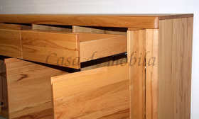 Sideboard 173x94x45cm HORIZONT Kernbuche massiv natur geölt Holzgriffe Sideboard 173x94x45cm HORIZONT Kernbuche massiv natur geölt Holzgriffe
