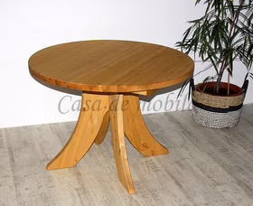 Massivholz Esstisch rund ausziehbar 120 cm SILKE Kiefer massiv gelaugt geölt casademobila Goslar Massivholz Esstisch rund ausziehbar 120 cm SILKE Kiefer massiv gelaugt geölt casademobila Goslar