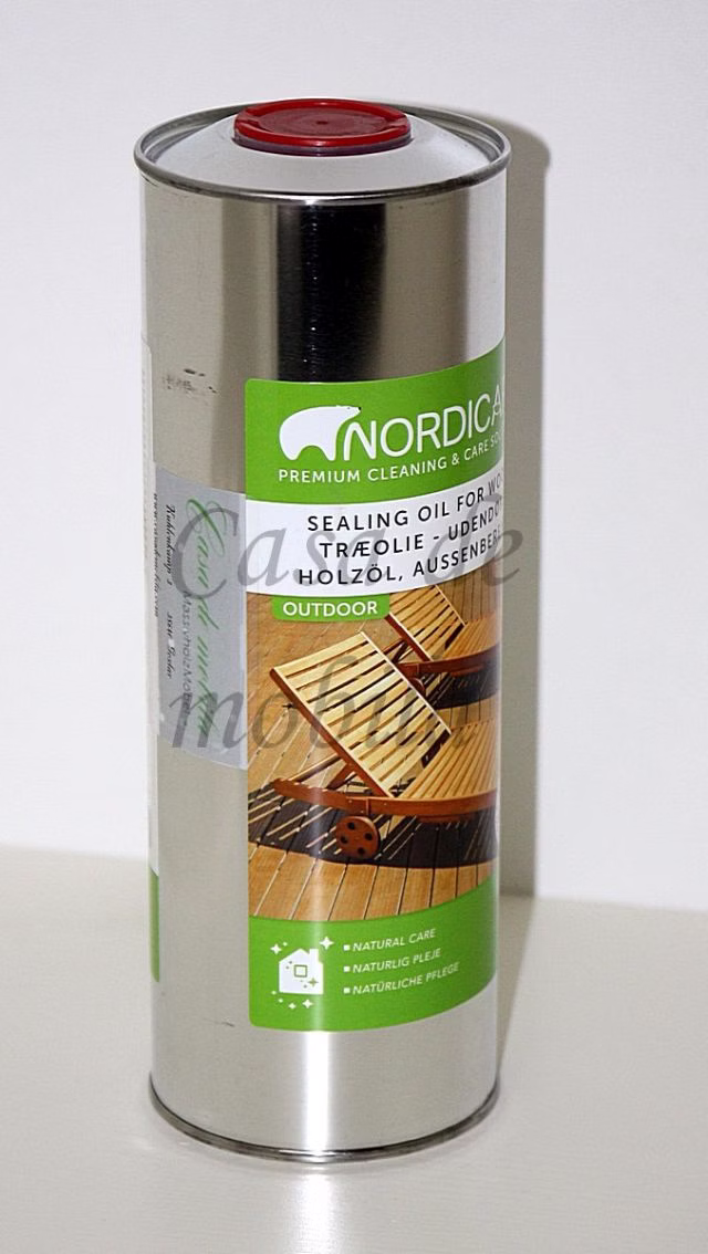 Pflegeöl für Gartenmöbel NORDICARE Kiefer Buche Eiche Teak Öl, 1000ml Casa de mobila Goslar Pflegeöl für Gartenmöbel NORDICARE Kiefer Buche Eiche Teak Öl, 1000ml Casa de mobila Goslar