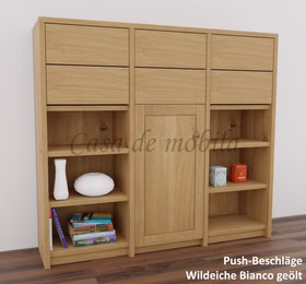 Massivholz highboard mit 6 Schubladen schmale tiefe 136x123x33cm Contra wildeiche massiv weiß bianco geölt bei Casademobila Goslar Massivholz highboard mit 6 Schubladen schmale tiefe 136x123x33cm Contra wildeiche massiv weiß bianco geölt bei Casademobila Goslar