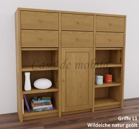 Massivholz highboard mit 6 Schubladen schmale tiefe 136x123x33cm Contra wildeiche massiv natur geölt bei Casademobila Goslar Massivholz highboard mit 6 Schubladen schmale tiefe 136x123x33cm Contra wildeiche massiv natur geölt bei Casademobila Goslar