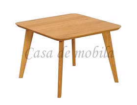 Massivholz Beistelltisch Couchtisch 65x47x65 cm Wildeiche natur geölt casademobila Goslar