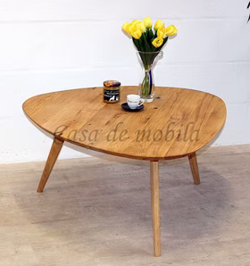 Massivholz Holztisch Wankelform Wildeiche natur geölt casademobila Goslar Massivholz Holztisch Wankelform Wildeiche natur geölt casademobila Goslar