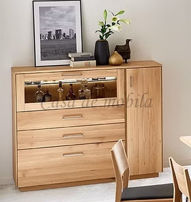 Vollholz Barschrank TREVA 153x124x42cm Holzauswahl Kernbuche natur geölt Wimmer Casa de Mobila Vollholz Barschrank TREVA 153x124x42cm Holzauswahl Kernbuche natur geölt Wimmer Casa de Mobila