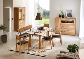 Echtholz Esszimmer Esstisch Highboard Sideboard TREVA Kernbuche, Asteiche natur oder Bianco geölt Casa de Mobila Echtholz Esszimmer Esstisch Highboard Sideboard TREVA Kernbuche, Asteiche natur oder Bianco geölt Casa de Mobila