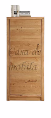 Hochschrank 72x159x41cm ARUMO, 2 Holztüren links rustikale Asteiche massiv Natur oder bianco geölt Casa de mobila Goslar Hochschrank 72x159x41cm ARUMO, 2 Holztüren links rustikale Asteiche massiv Natur oder bianco geölt Casa de mobila Goslar