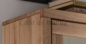 Highboard 65x148x40 cm Wildeiche natur geölt Highboard 65x148x40 cm Wildeiche natur geölt