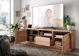 Massivholz TV-möbel mit Hirnholz CENTRO 170x56x40cm Wildeiche massiv natur geölt Casa de mobila Goslar Massivholz TV-möbel mit Hirnholz CENTRO 170x56x40cm Wildeiche massiv natur geölt Casa de mobila Goslar