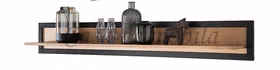Massivholz Hängeboard Groß CENTRO 170x24x22cm Wildeiche massiv natur geölt Casa de mobila Goslar Massivholz Hängeboard Groß CENTRO 170x24x22cm Wildeiche massiv natur geölt Casa de mobila Goslar