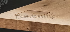Hirnholz applikation Couchtischplatte CENTRO 110x45x70 cm Wildeiche natur geölt Casa de mobila Goslar Hirnholz applikation Couchtischplatte CENTRO 110x45x70 cm Wildeiche natur geölt Casa de mobila Goslar