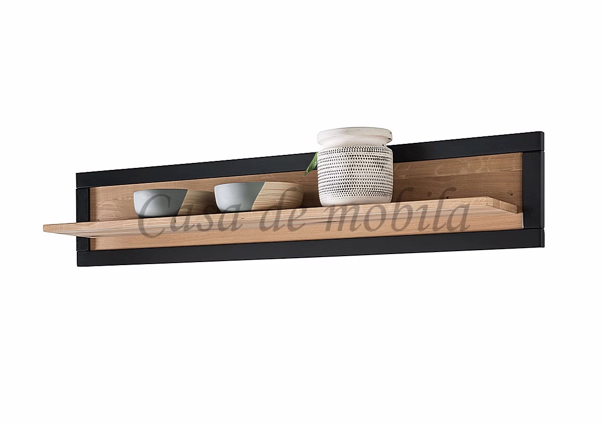 Wohnzimmer Hängeregal klein mit Hirnholz Wildeiche natur geölt Casa de mobila Goslar Wohnzimmer Hängeregal klein mit Hirnholz Wildeiche natur geölt Casa de mobila Goslar