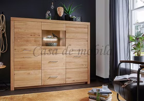 Highboard 170x141x40 cm Wildeiche geölt Highboard 170x141x40 cm Wildeiche geölt