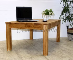 Massivholz Couchtisch quadratisch DIEZ 80x45x80cm Wildeiche massiv natur geölt Casa de mobila Goslar Massivholz Couchtisch quadratisch DIEZ 80x45x80cm Wildeiche massiv natur geölt Casa de mobila Goslar