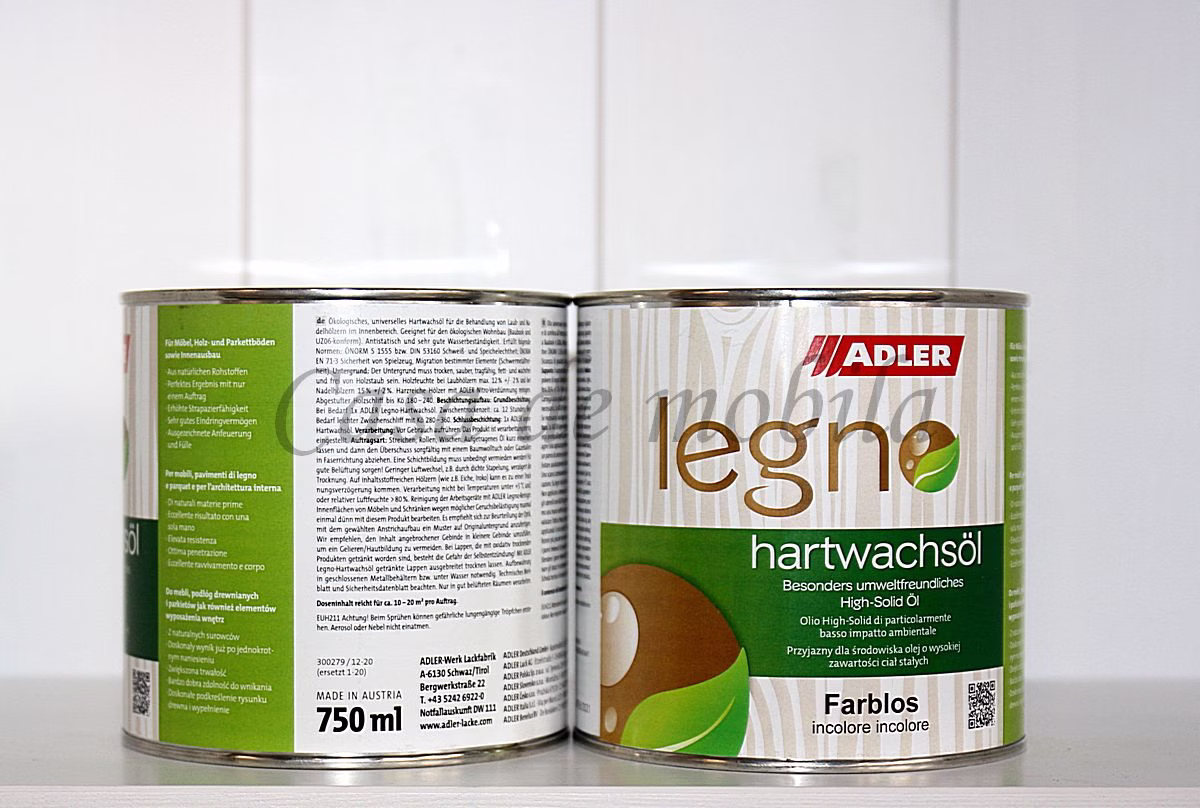 Naturholzmöbel Pflege Hartwachs-Öl 750ml LEGNO casademobila Goslar Naturholzmöbel Pflege Hartwachs-Öl 750ml LEGNO casademobila Goslar