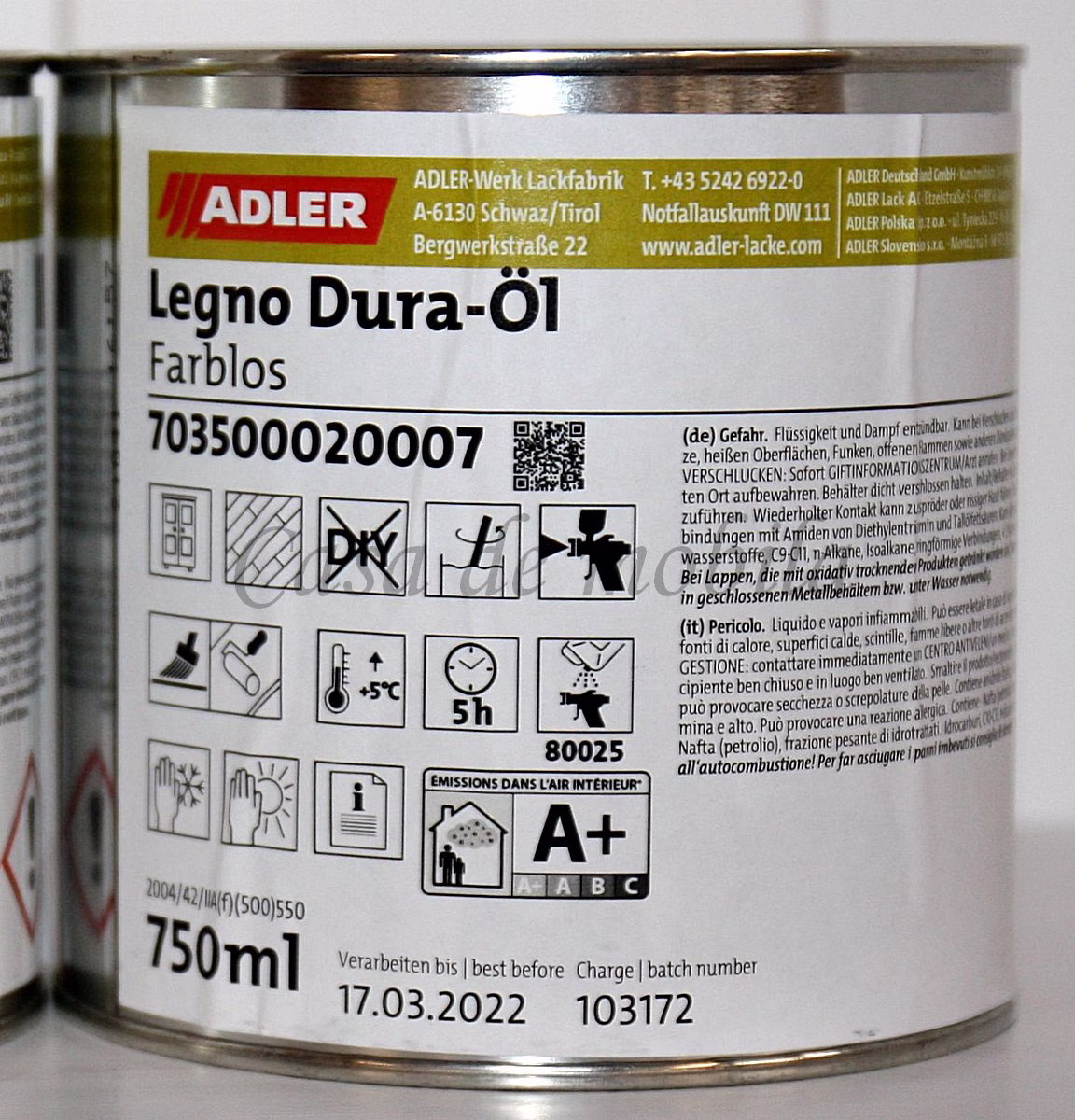 Dura-Öl 750ml LEGNO Dura-Öl 750ml LEGNO