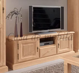 Massivholz TV-kommode PINEA Pinie massiv honig mediterano gebürstet pinienmöbel casademobila Massivholz TV-kommode PINEA Pinie massiv honig mediterano gebürstet pinienmöbel casademobila