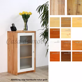 Vitrine 47x84x33cm CONTRA Massivholz Vitrine 47x84x33cm CONTRA Massivholz