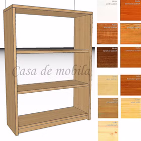 Massivholz Büroregal CONTRA 89x123x33cm Kiefer massiv natur lackiert,gelaugt geölt,weiß Casa de mobila Goslar Massivholz Büroregal CONTRA 89x123x33cm Kiefer massiv natur lackiert,gelaugt geölt,weiß Casa de mobila Goslar