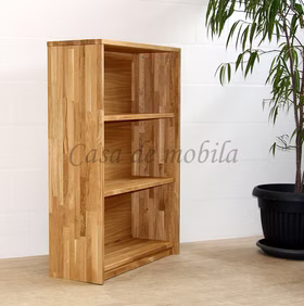 Küchenregal mit Rückwand 89x123x33cm CONTRA eichenholz natur geölt Massivholz Küchenregal mit Rückwand 89x123x33cm CONTRA Wildeiche massiv natur geölt casademobila Goslar