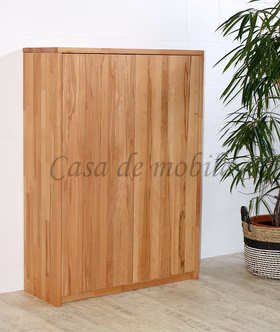 Massivholz Wäschekommode schmal CONTRA 89x123x33cm kernbuche massiv natur geölt Casa de mobila Goslar Massivholz Wäschekommode schmal CONTRA 89x123x33cm kernbuche massiv natur geölt Casa de mobila Goslar