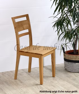 Holzstuhl Stuhl Landhaus 44x93x53cm LARA Eiche natur geölt casademobila Goslar Holzstuhl Stuhl Landhaus 44x93x53cm LARA Eiche natur geölt casademobila Goslar