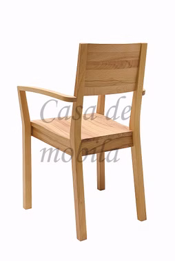 Stuhl 58x90x55cm SILENT I Armlehnenstuhl Massivholz Stuhl 58x90x55cm SILENT I Armlehnenstuhl Massivholz