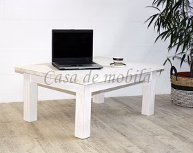 Massivholz Beistelltisch rechteckig PINEA 105x44x75cm Pinie massiv weiß gebürstet Casa de mobila Goslar Massivholz Beistelltisch rechteckig PINEA 105x44x75cm Pinie massiv weiß gebürstet Casa de mobila Goslar