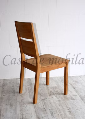 Stuhl 45x95x56cm SILENT 2 Massivholz geölt Stuhl 45x95x56cm SILENT 2 Massivholz geölt