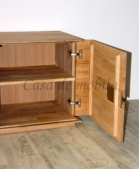 TV-Lowboard 181x64x56cm ACERRO rustikale Asteiche massiv geölt von Casademobila Goslar TV-Lowboard 181x64x56cm ACERRO rustikale Asteiche massiv geölt von Casademobila Goslar