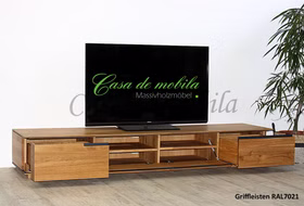 Massivholz TV-Kommode ACERRO 241x35x42cm rustikale Asteiche massiv natur geölt Casa de mobila Goslar Massivholz TV-Kommode ACERRO 241x35x42cm rustikale Asteiche massiv natur geölt Casa de mobila Goslar