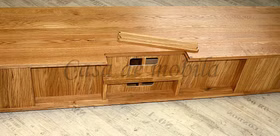 Massivholz TV-kommode ACERRO mit kabelführung 241x35x42cm rustikale Asteiche massiv natur geölt Casademobila Goslar Massivholz TV-kommode ACERRO mit kabelführung 241x35x42cm rustikale Asteiche massiv natur geölt Casademobila Goslar