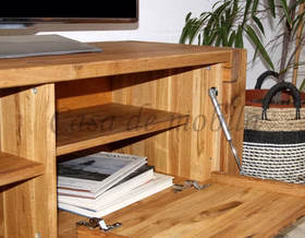 TV-Lowboard 139x50x45cm WOODSTOCK Jonas Wildeiche massiv natur geölt 111.W-04-E TV-Lowboard 139x50x45cm WOODSTOCK Wildeiche massiv natur geölt Casa de mobila Goslar