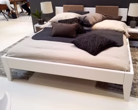 Bett Kiefer astfrei weiss lackiert Easy Sleep 9818 92 4 Bett Kiefer astfrei weiss lackiert Easy Sleep 9818 92 4