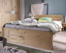 Massivholz Doppelbett Bett Bettgestell 160x200 cm RAUNA Kiefer massiv gelaugt geölt casademobila Massivholz Doppelbett Bett Bettgestell 160x200 cm RAUNA Kiefer massiv gelaugt geölt casademobila